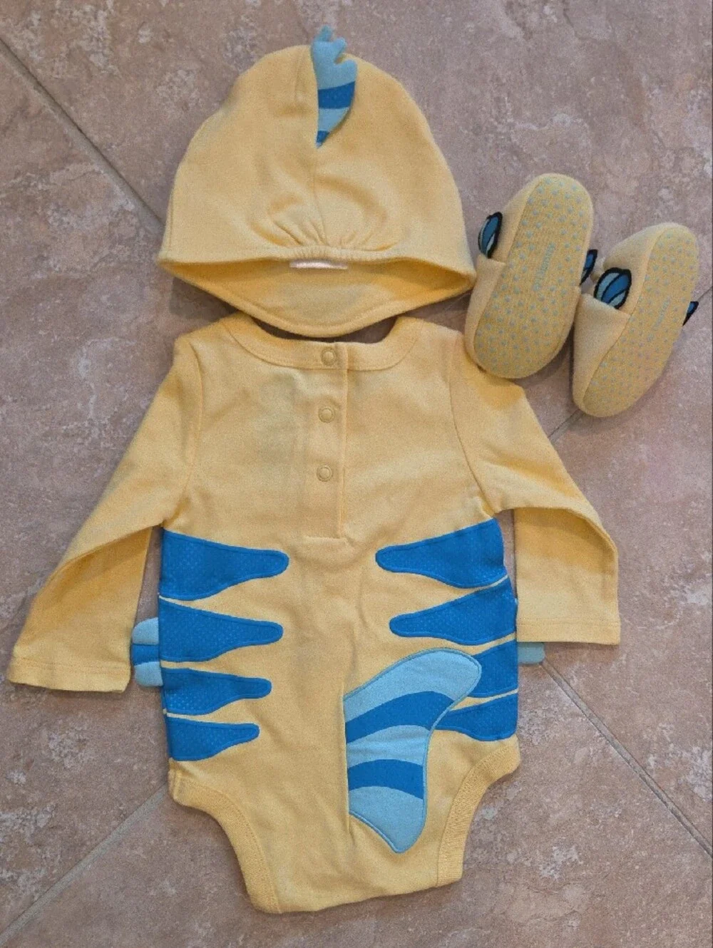 Disney Baby Flounder Costume 6-9M